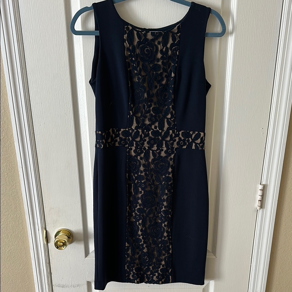 The Limited Navy and Lace Dress Size 8